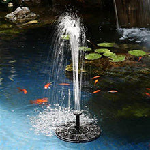 Solar fountain pool, bird bathtub, fountain